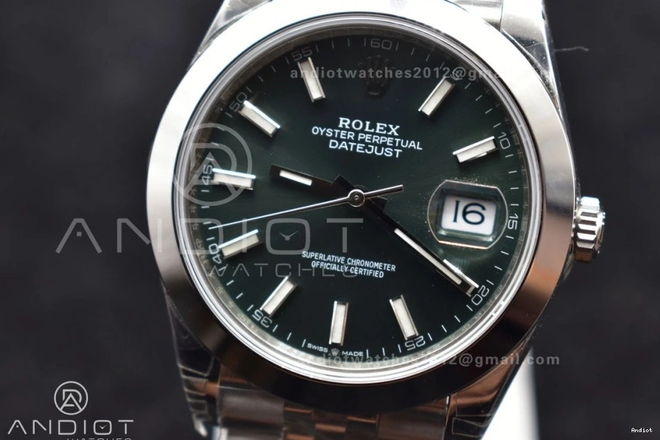 Dial Bracelet VSF 41 Jubilee 126300 DateJust Edition VS3235 SS On 904L Best 1:1 Green 1112
